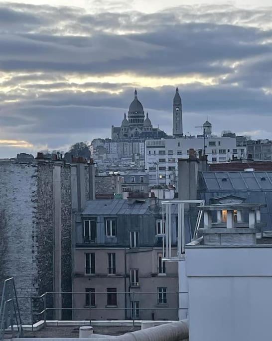 Vue Sur Le Sacre Coeur Montmartre Apartment ปารีส ภายนอก รูปภาพ