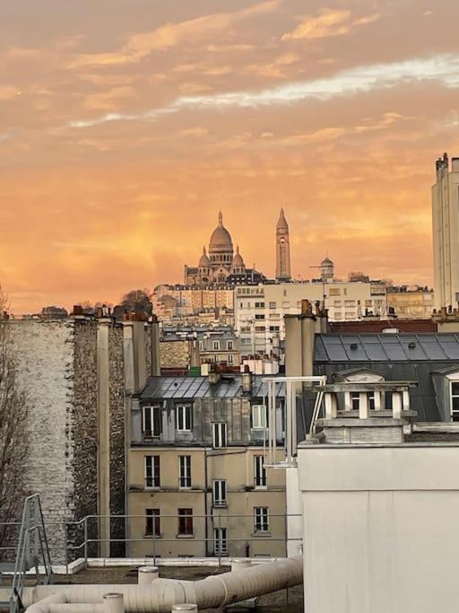Vue Sur Le Sacre Coeur Montmartre Apartment ปารีส ภายนอก รูปภาพ